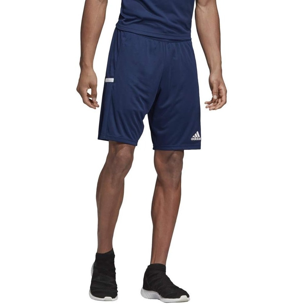 Adidas Men's 19 Three-Pocket Short Team  Shorts Size M Navy Pull On‎ Athleisure